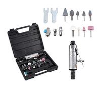 16pcs Air Die Grinder KIt, Air Die Grinder Pneumatique Meulage Outil, Air Grinder Polissage Gravure Kit 1/4 "1/8" avec étui