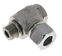 16S & G1/2'' Raccord tournant en acier zingue avec filetage mâle 400 bar rotatif ISO 8434-1