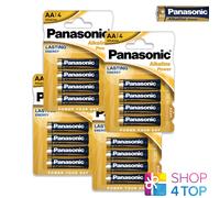 16x Batteries AA Alcalines Panasonic Power 1,5V LR6 MN1500 E91