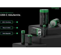 16x PATONA Premium USB-C 4x AA Batteries Lithium 1.5V 3000mWh (4x 4er Blister)