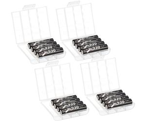 16X XCell Micro Accu LSD Plus Ni-MH 1,2V 930 mAh Basse Décharge AAA + 4X Boîte