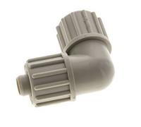 16x10mm PP Raccord à compression coudé 10 bar PVC et PA