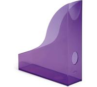 [1701712992] Durable Porte-revue MAGAZINE RACK BASIC Transparent Violet