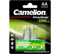 Pile préchargée Always Ready NiMH - AA LR6 - 2300 mAh - 2 pièces