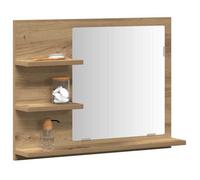 (17085)Moderne Cabinet à miroir salle de bain chêne artisanal 60x10,5x45 cm ,poid:6.65 kg