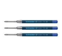 Schneider Pen - Recharges Slider 755 - Pointe moyenne - Bleu - Lot de 5