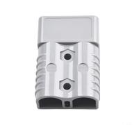 175A Anderson-Style Fiche d'alimentation Connecteur 600 V Chariot élévateur Connecteur de batterie Gris/rouge pour camping-car, bateau, bus, câble 0-4AWG (gris)