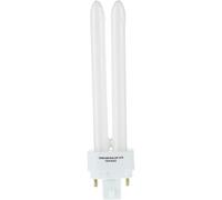 [17617] OSRAM Lampe fluocompacte DULUX D/E, 18 Watt Culot G24q-2 Cool White