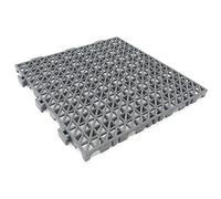 18 Dalles PVC Renforcëes Gris ≈2m² Garages, Detailing Auto, Ateliers | Passage voitures et machines. Limite les glissades, drainage efficace. Idéal réserves, caves, celliers et zones humides.