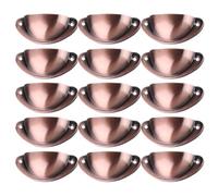 18 Pcs Bouton de Tirage Vintage Demi-cercle en Fer pour Meuble Rétro | Décoration Chic, Poignée Semi-circulaire pour Tiroir et Placard, Usage Quotidien à Maison
