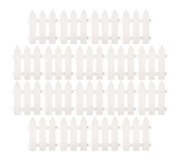 18 Pcs Clôture pour Sapin de Noël Blanche 1m, Plastique, Ambiance | Panneaux Mini Pliables, Bord Arrondi Soigné, Style Classique, Cache-câbles Discret, pour Intérieur et Appartement