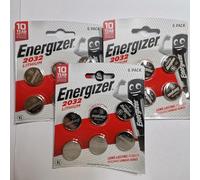 Energizer Pile bouton CR2032 – Lithium 3V – Pour montres, torches, clés – 18 unités