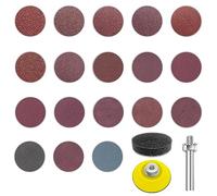 180 disques abrasifs de 50 mm grain 60 80 100 120 150 180 240 320 400 600 800 1000 1200 1500 2000 3000 5000 7000 papier de verre 2 pouces patins de ponçage adaptés aux outils électriques automobiles