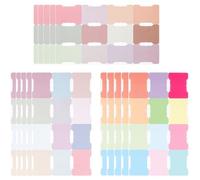180 Pièces Onglets Adhésifs Index Pastel Marque Page Transparent Livre Annotation Étiquettes Autocollantes Mensuelles pour Classification Fichiers Cahiers Fourniture Bureau