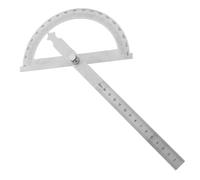 180° Rapporteur d'Angle Numerique Fausse Equerre Inclinometre Regle Metal | Acier Inoxydable Vis Blocage Réglable pour Peinture Dessin Mesurer Production Bricolage Travail du Bois Maison