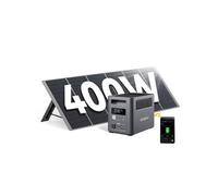 1800W 1024Wh Station Electrique Portable Avec Panneau Solaire 400W, Nomad1800 Batterie Nomade LiFePO4 avec UPS, BMS, pour Camping, Routier, Vacances