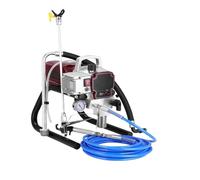 1800W Haute Pression Électrique Airless Pulvérisateur de Peinture Pistolet de Pulvérisation Intérieur et Extérieur Pistolet de Peinture Outil de Qualité Professionnelle