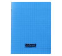Calligraphe Cahier piqué 8000 Polypro 17 x 22 cm 96 pages grands carreaux 90 g assortis