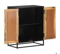 1805 ""Meuble rangement - Buffet - 60x35x75 cm - bois de manguier brut - anti-basculement - design industriel