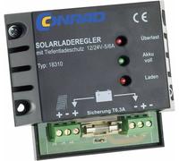 18310 Régulateur de charge solaire PWM 12 V, 24 V 6 A