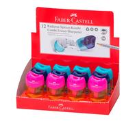 FABER-CASTELL Combi mini gomme - taille-crayon, présentoir