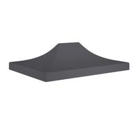 1848Vente® Elégant Toit de tente de réception Economique, Bâche de Tente de Jardin barnum Pavillon Tonelle 4,5x3 m Anthracite 270 g