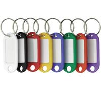 1850-26 : Porte-clés, couleurs variées, assortiment de 200 pièces