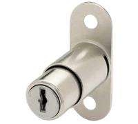 18800-01/R Cylindre à poussoir droit 19,1 mm chrome satiné