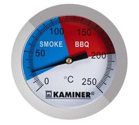 1881 Thermomètre de barbecue analogique bimétallique en acier inoxydable jusqu'à 300 °C