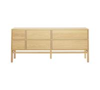 1898 Buffet Hylte 6 tiroirs 172x73 cm Chêne