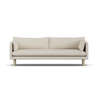 1898 Canapé Linnevik Jump Beige 1956-chêne blanchi à l’huile. 4 places