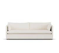 1898 Canapé Linnevik Jump off white 1954-chêne blanchi à l’huile. 4 places. avec jupe