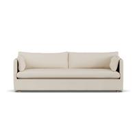 1898 Canapé Linnevik Same Beige 6670-chêne blanchi à l’huile. 4 places. avec jupe