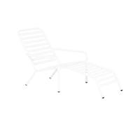 1898 Chaise longue Messina Crystal white