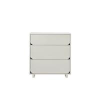 1898 Commode basse Vidja sable. 3 tiroirs