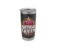 18e anniversaire fille 18 ans 2008 cadeau drôle fille Gobelet isotherme en acier inoxydable double paroi