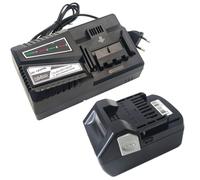 18V 5Ah BSL1850 BSL1830 Batterie pour Hitachi Hikoki + Chargeur UC18YFSL | BSL1850 Batterie et Chargeur pour Hitachi Hikoki BSL1815 BSL1815X BSL1815S BSL 1830 14,4 V à 18 V chargeur Multi Volt