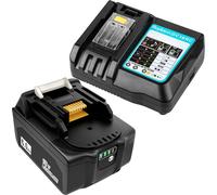 18V 6,0Ah Li-Ion Batterie avec chargeur DC18RC Pour Makita BL1850 BL1815 BL1820 BL1830 BL1835 BL1840 BL1840B BL1845 BL1850B BL1860 BL1860B LXT400