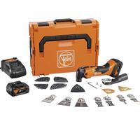 18V AMM 500 PLUS Top + 2 batteries 4Ah + chargeur rapide + coffret L-BOXX - FEIN - 71293861000