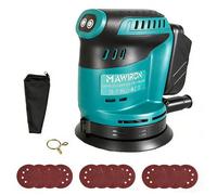 18V sans brosse sans fil disque Rechargeable ponceuse orbitale aléatoire travail du bois ponçage mastic polissage outil pour Makita