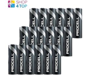 18x Batteries AA Duracell Procell LR6 1,5V Alkaline 1,5 V
