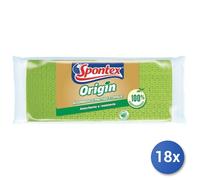 18X Lot Spontex Pannospugna Grande 1 Pièce 42X31 Cm.