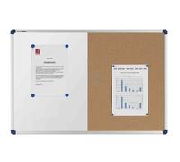 NOBO Tableau d'affichage Classic 1901587 mixte blanc/liège 900 x 600 mm