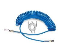 1915B 6,5X10-ESPIRALE POLIURETANO EXT.9M