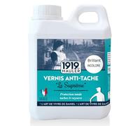 1919 BY MAULER - Vernis bois et peinture Multisupport Le Suprême - Brillant Incolore - 2,5L - Anti-Rayure, Anti-Tache - PV Contact Alimentaire