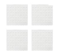 192 Pièces Butoirs de Porte en Polyuréthane Blancs Auto-adhésifs | Protection Murale, Amortissement des Chocs Bruit, Usage Discret pour Enceintes et Mobilier