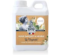 1932 BY MAULER - Huile Parquet & Meuble biosourcée « La Végétale » - Ultra mat Incolore - 5L - Protection tache, rayure, choc, sans odeur