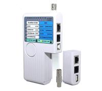 (1948) Testeur de câbles réseau multifonction professionnel 4 en 1 RJ45/RJ11/USB/BNC LAN Cat5 Cat6