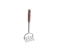 -195100010 PRESSE-PUREE MANCHE EN BOIS CHROME