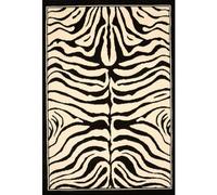 1A2T - Tapis Salon 120x160cm Tapis Noir, Tapis de Forme Rectangulaire, 73